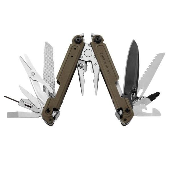 Leatherman Arc Talos Coyote Renk Çok Amaçlı Multi Tool