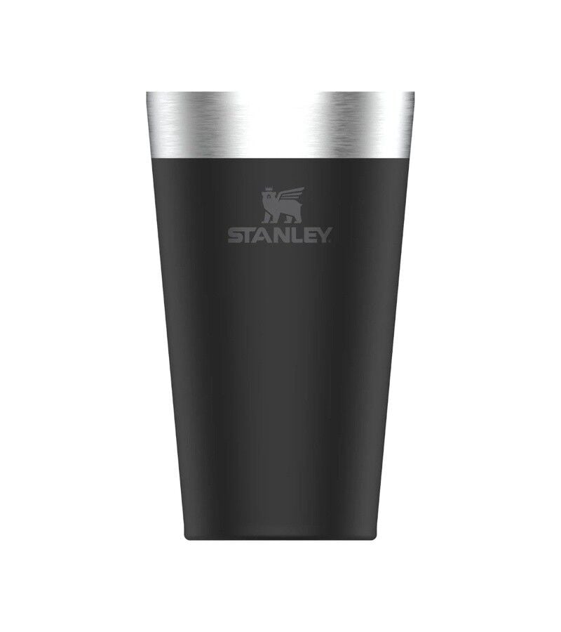 Stanley The Stacki̇ng Termos Bardak 0.47 Li̇tre Si̇yah Renk