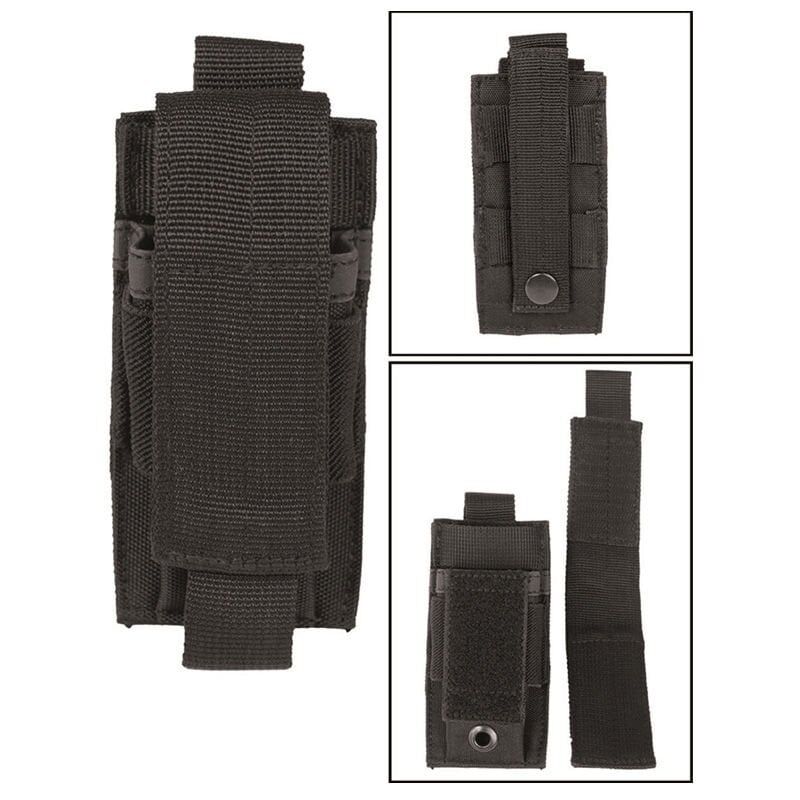 Sturm Single Pouch Tekli Siyah Sarjor Kilifi