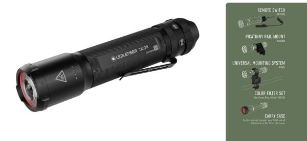 LedLenser TAC7R  Set  El Feneri 3200 Lümen