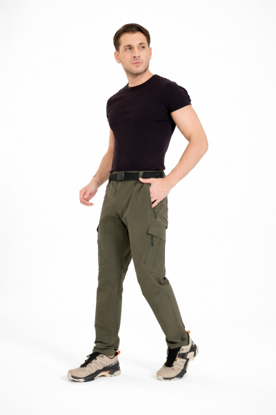 Q&Steinbock Ragnar Man Cargo Pantolon Haki - XXL