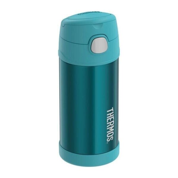 Thermos Funtainer Çocuk Pi̇petli̇ Termos 0,35 Li̇tre Turkuaz Renk