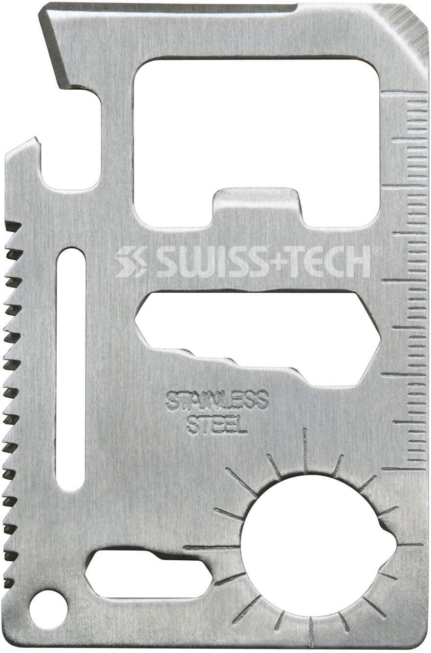 Swıss+Tech 15-in-1 Kredi Kartı Tipi Çok Amaçlı Multitool