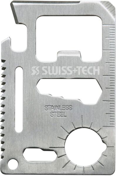 Swıss+Tech 15-in-1 Kredi Kartı Tipi Çok Amaçlı Multitool