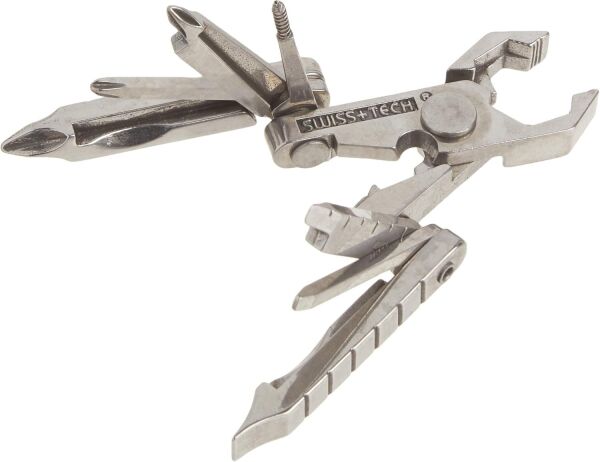 Swiss+Tech  Micro-Max 19-in-1 Anahtarlık Tipi Çok Amaçlı Multitool