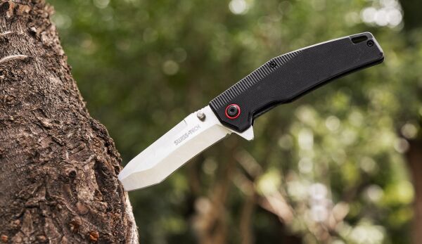 Swiss+Tech  G10 Paslanmaz Çelik Çakı