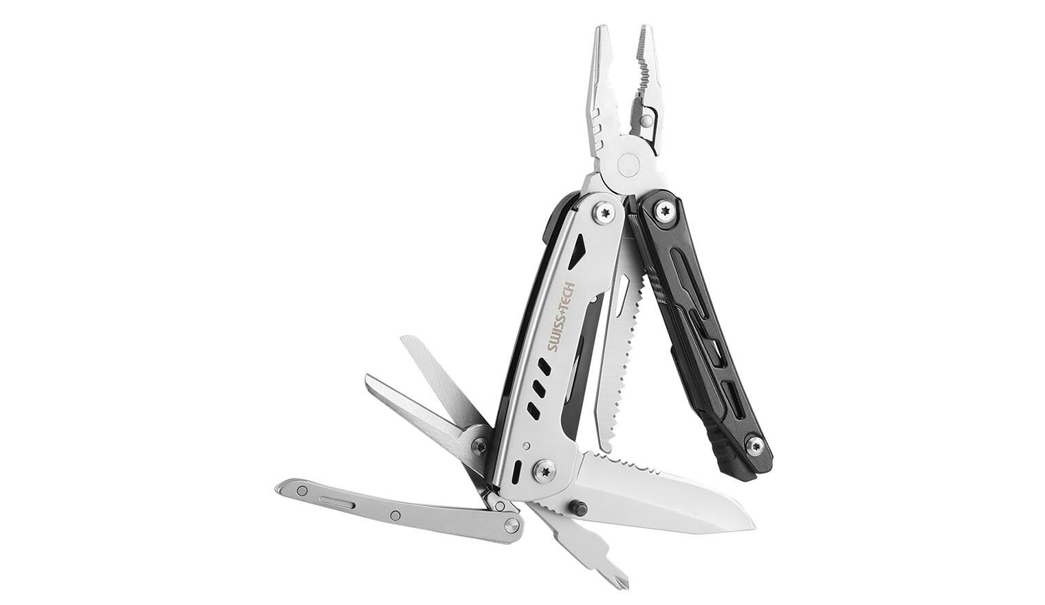 Swiss+Tech 11-in-1 Çok Amaçlı Multitool Pense