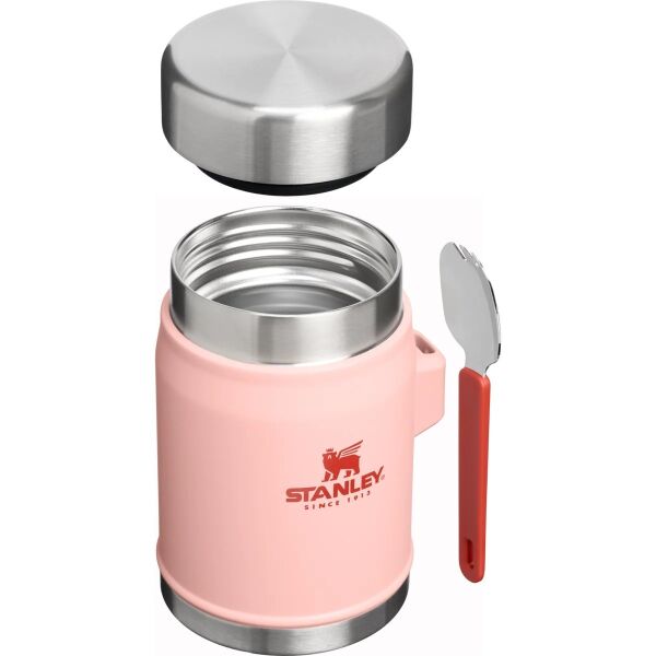 Stanley Classic Legendary Kaşıklı Yemek Termosu 0.40 Litre Peach Rose