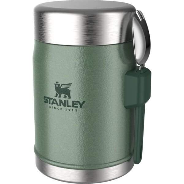 Stanley Classic Legendary Kaşıklı Yemek Termosu 0.40 Litre  Hammertone Green