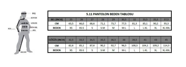 5.11 Wm Cirrus Si̇yah Bayan Pantolon