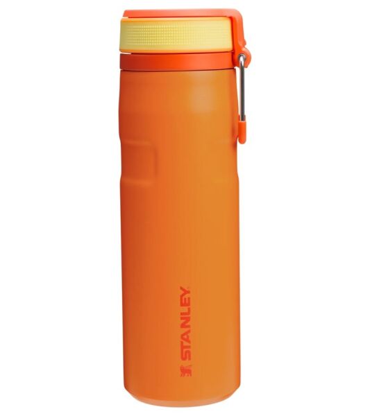 Stanley The IceFlow™ Bottle Twist Flip 0.47 Litre Goldenrod Coral