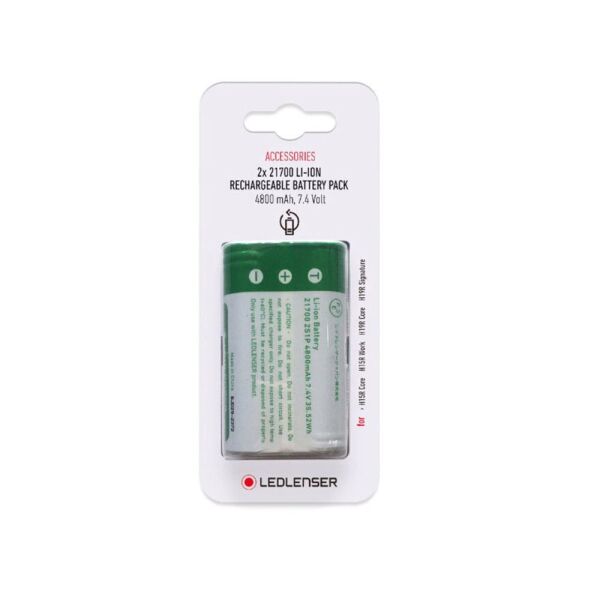 Ledlenser 2*21700 Li̇-i̇on Pi̇l 4800 Mah