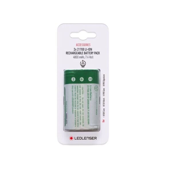 Ledlenser 2*21700 Li̇-i̇on Pi̇l 4800 Mah