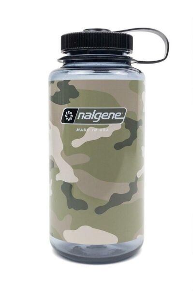 Nalgene 32 Oz Black Camo Matara