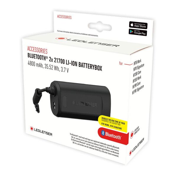 Ledlenser 2*21700 Bluetooth 4800 Mah Pi̇l