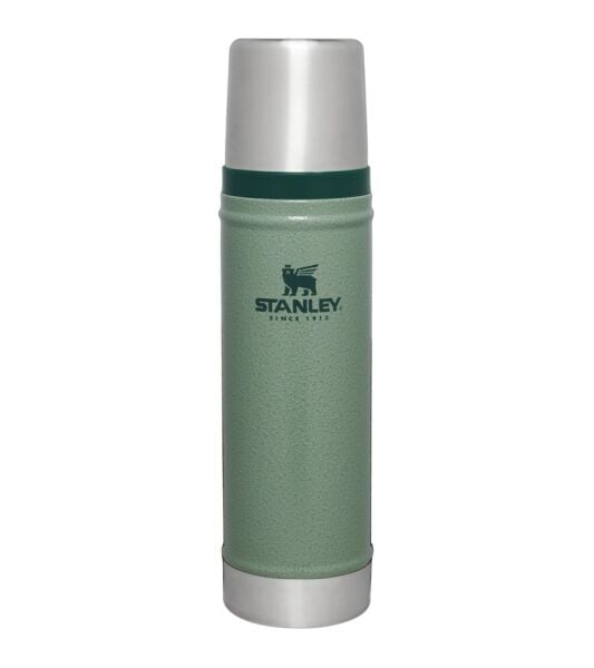 Stanley Klasik Vakumlu Çelik Termos 0.60 Litre Yeşil Renk