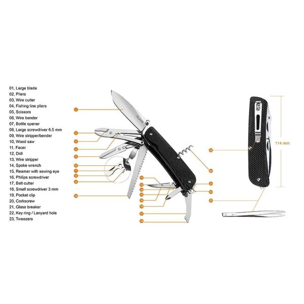 Ruike Ld51-b Fonksi̇yonel Çaki
