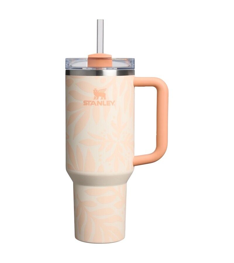 Stanley The Quencher H2.O FlowState Tumbler 1.18 Litre Aprıcot Palms