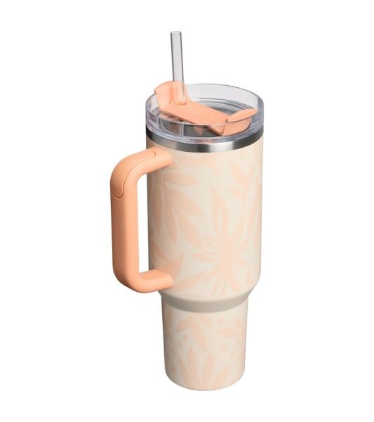 Stanley The Quencher H2.O FlowState Tumbler 1.18 Litre Aprıcot Palms