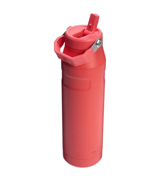 Stanley The IceFlow™ Bottle Flip Straw 2.0 1.06 Litre Hot Coral