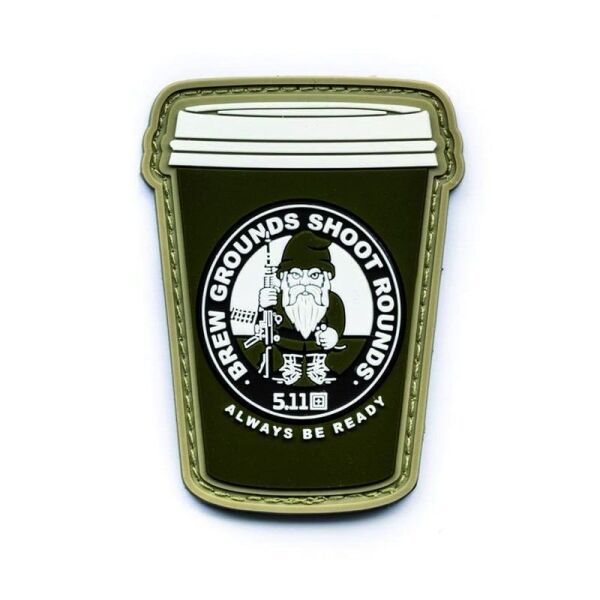 5.11 Brewed Grounds To Go Patch