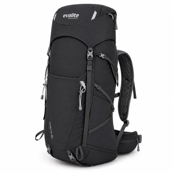 Evolite HikeLite 50L Sırt Çantası - Siyah