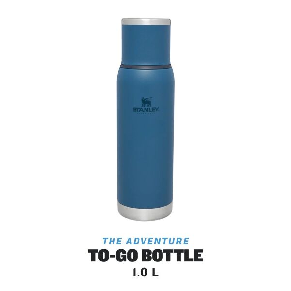 Stanley Adventure To-go Çeli̇k Termos 1 Li̇tre Laci̇vert