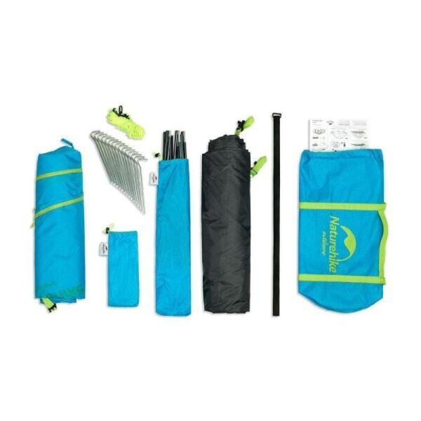 Naturehike P-seri̇si̇ 2 Ki̇şi̇li̇k Kamp Çadiri Mavi̇