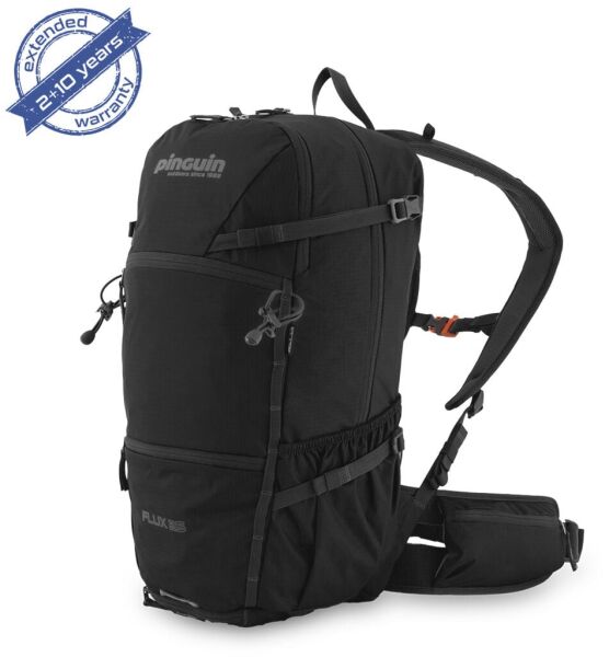 Pinguin Flux 25 Siyah Sırt Çanta