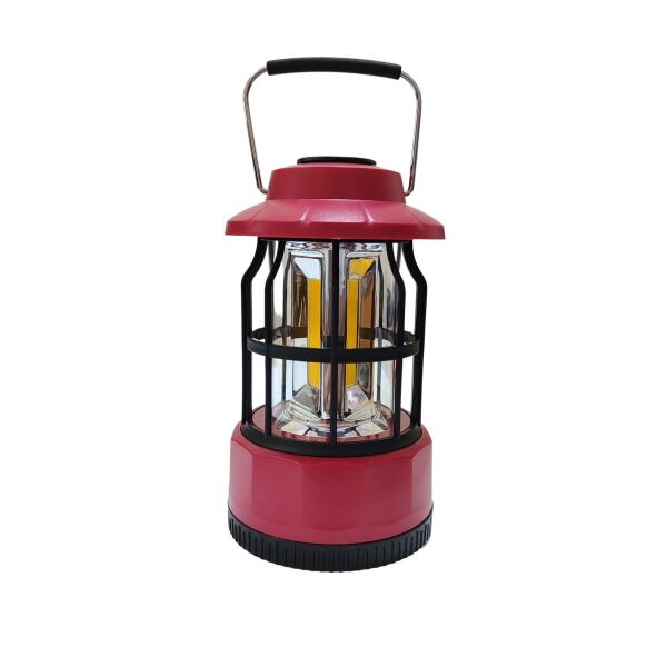 Madfox Glampi̇ng Kamp Lambasi 400 Lümen Pi̇lli̇ Kirmizi Renk