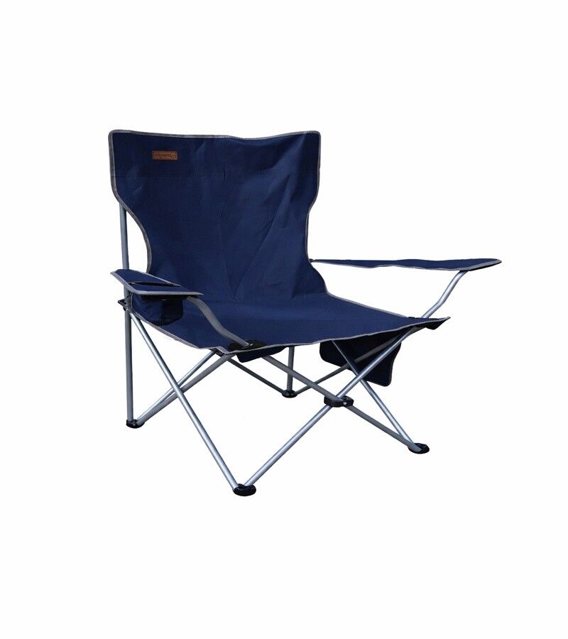 Madfox CampSeat X90 Katlanır Kamp Sandalyesi (Taşıma Çantalı) Navy Blue