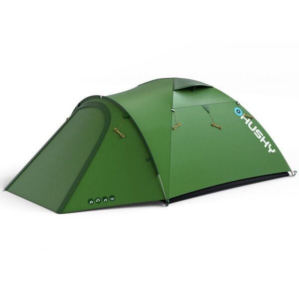 Husky Baron Yesil 3 Kisilik Cadir