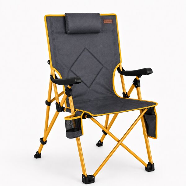 Madfox FlexLounge 3X Katlanabilir Kamp Sandalyesi Steel Ember