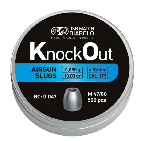 Jsb Diabolo Knockout 4.52 Mm Havali Sacma (cal177)