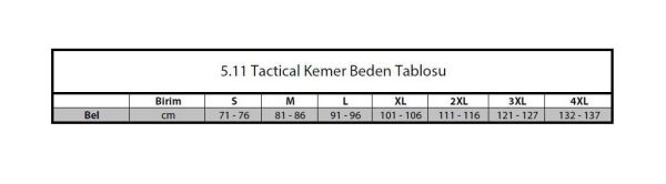 5.11 Tdu Pantolon Kemer Yesil