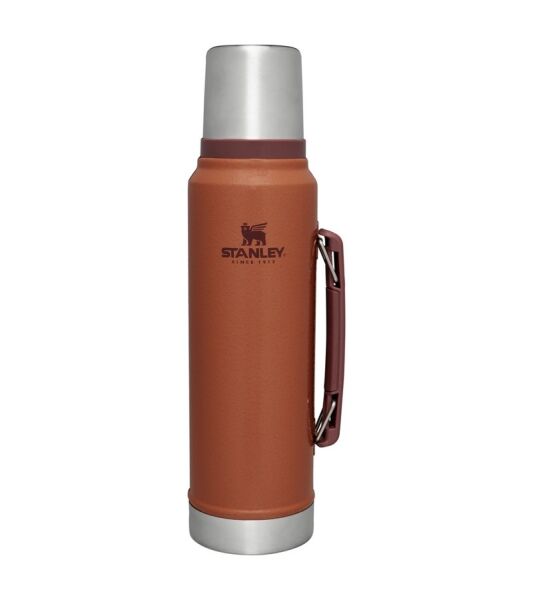 Stanley The Legendary Classic Bottle 1.0 Litre Hammertone Clay