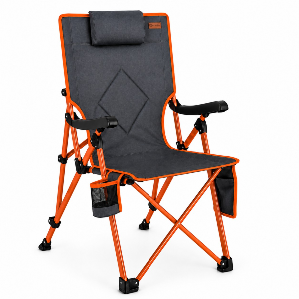 Madfox FlexLounge 3X Katlanabilir Kamp Sandalyesi Steel Ember
